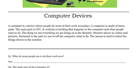 Computer Devices Comprehension