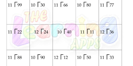 Division Worksheet 03