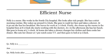 Efficient Nurse Comprehension