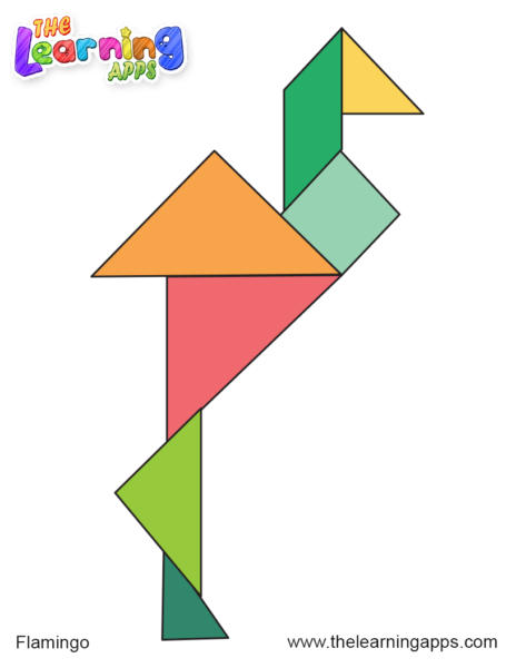 tangram-flamingo-shape