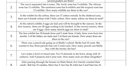 ورقة عمل إضافة الصف الثاني 2