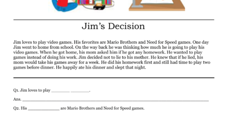 La comprensione della decisione di Jim La comprensione della decisione di Jim