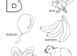 Letter B Worksheet 01 for preschool and kindergarten kids