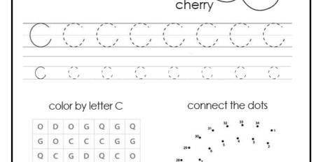 Slovo C Radni listovi 03 Slovo C Radni listovi 03