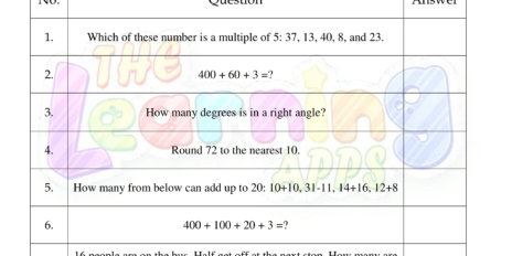 Mentálna matematika 2. ročník 10 Mentálna matematika 2. ročník 10