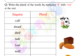 Plurals Worksheets 07