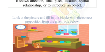 Preposition Worksheet 05