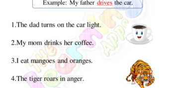 Present Tense Verb Worksheet 03