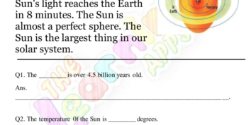 Comprensione della palla enorme del sole Comprensione della palla enorme del sole