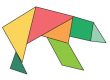 Tangram Bear Shape
