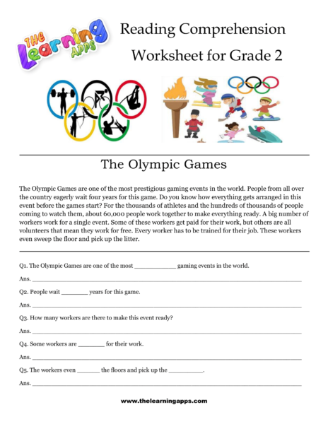 The Olympic Games Comprehension
