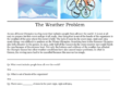 The Weather Problems Comprehension