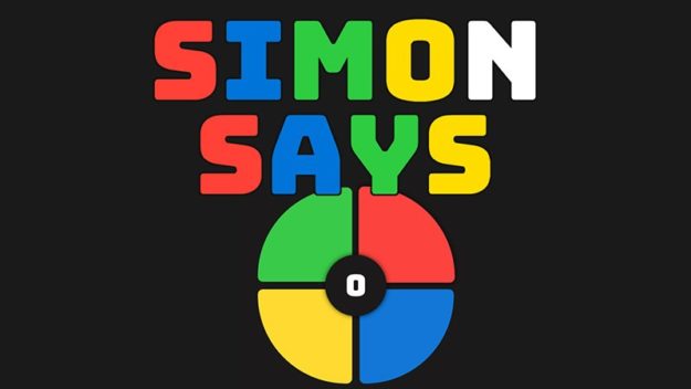 simon says memory game