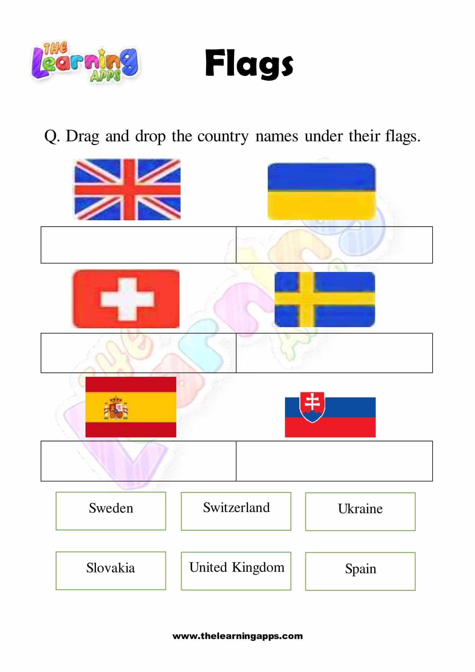 Flag Worksheet 05