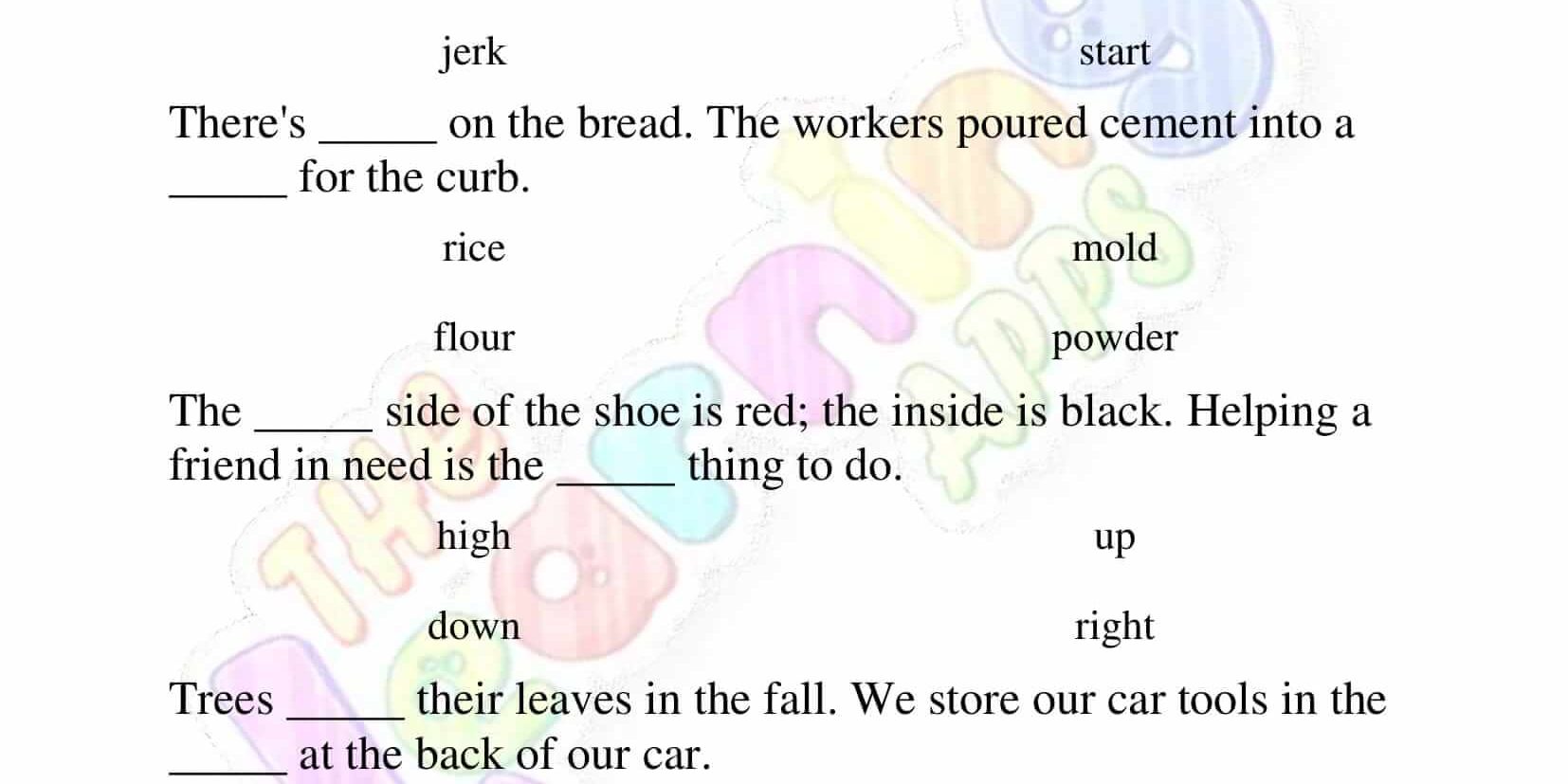Multiple Meaning Words – Grade 3 – Activity 1 Multiple Meaning Words - Grade 3 - Activity 1
