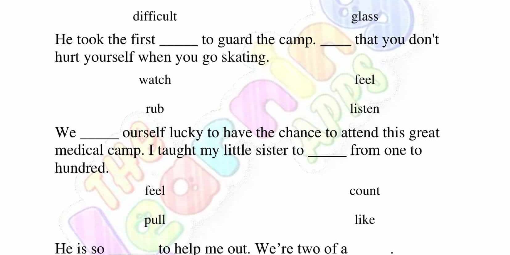 Multiple Meaning Words – Grade 3 – Activity 4 Multiple Meaning Words - Grade 3 - Activity 4