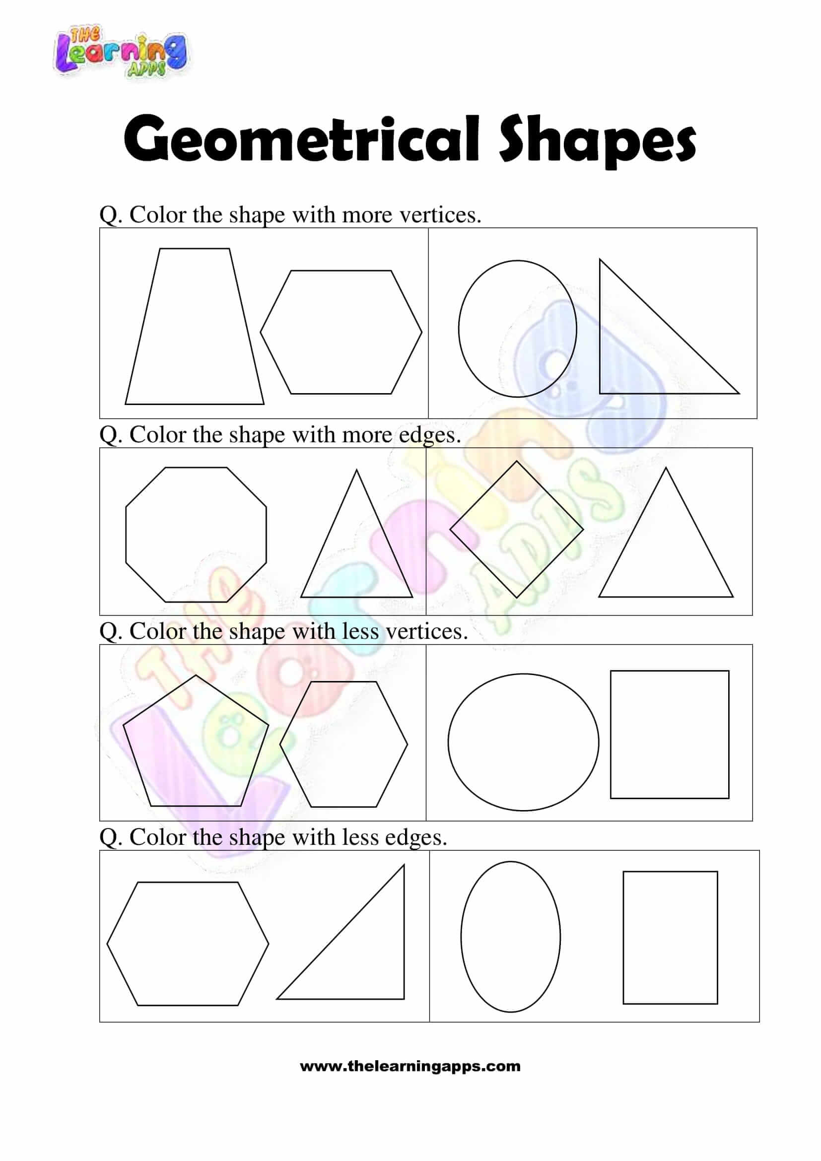 Geometrical Shapes - Grade 2 - Activity 7