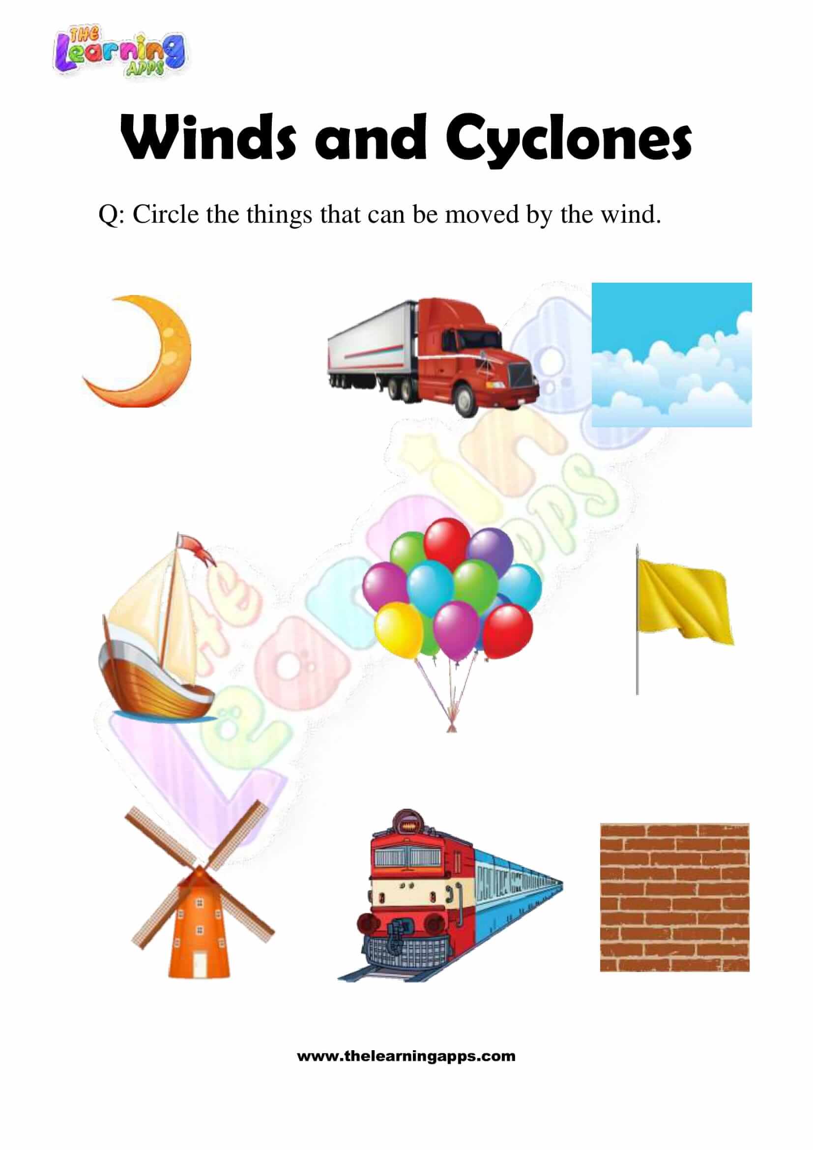 Winds and Cyclones - Grade 2 - Activity 1