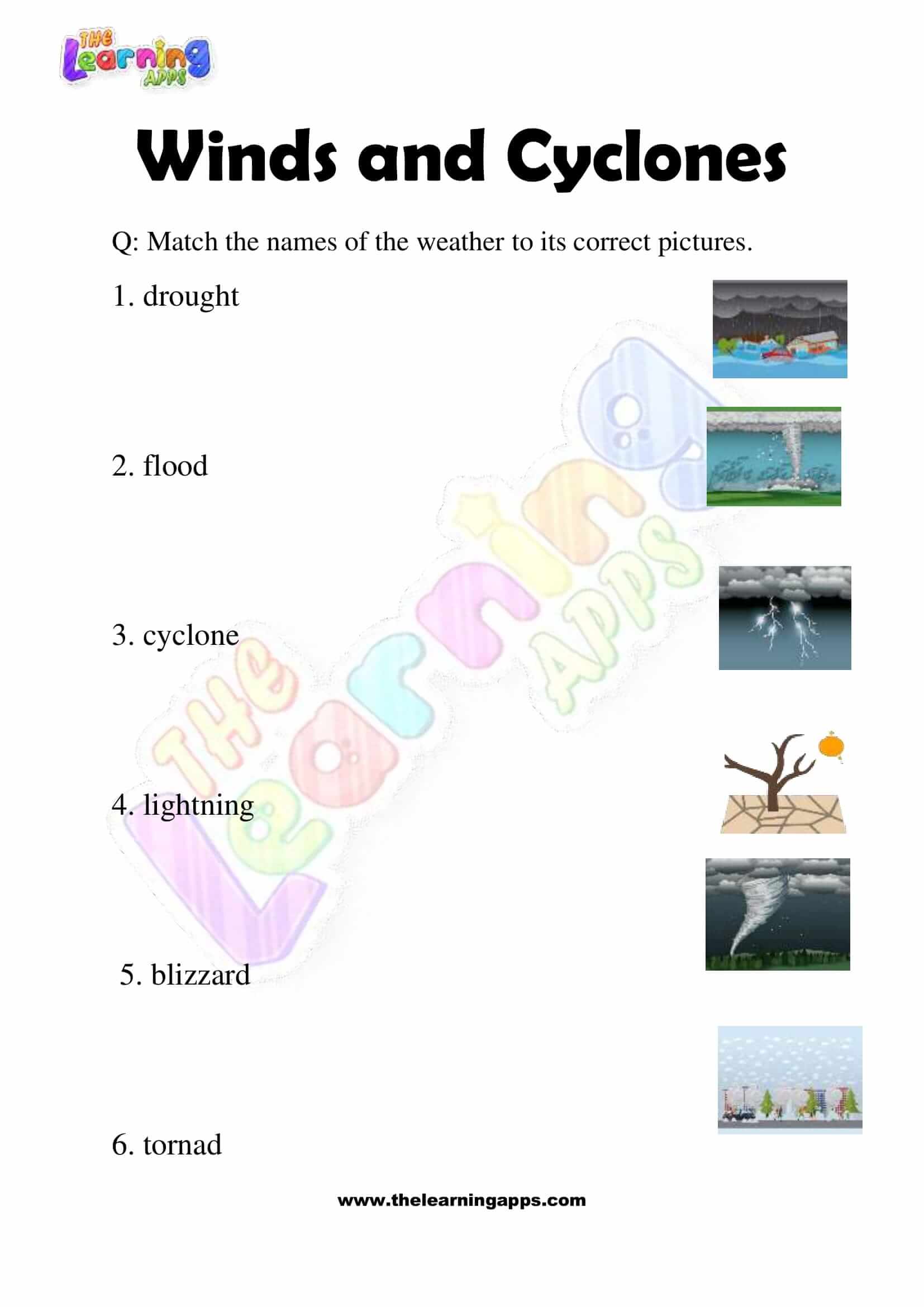 Winds and Cyclones - Grade 2 - Activity 7