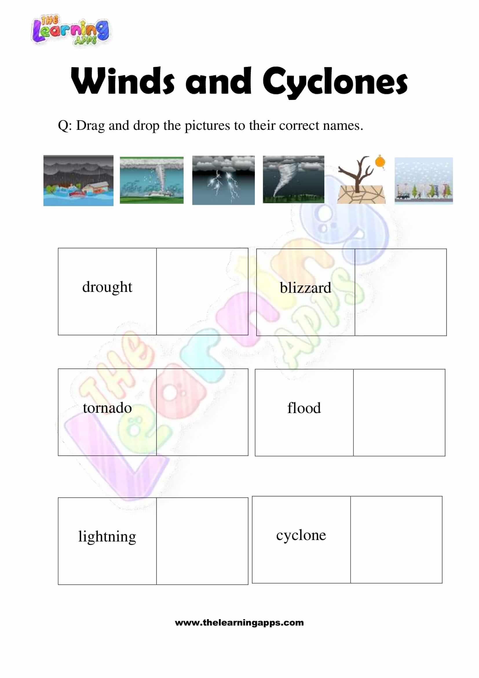 Winds and Cyclones - Grade 2 - Activity 8