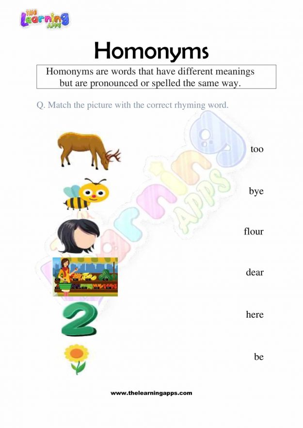 Homonyms-Worksheets-Grade-2-Activity-8