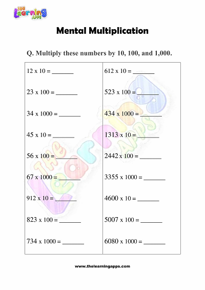 Mental-Multiplication-Lembar Kerja-Kelas-3-Kegiatan-3