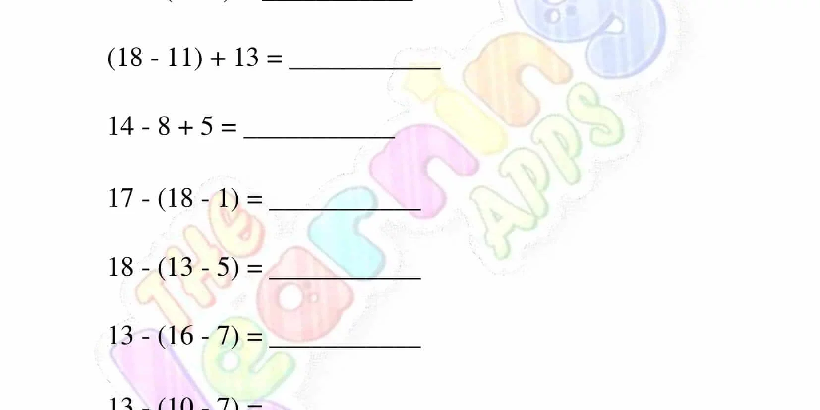 Order-of-Operations-Worksheets-Grade-3-Activity-1 Order-of-Operations-Worksheets-Grade-3-Activity-1
