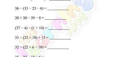 Order-of-Operations-Worksheets-Grade-3-Activity-4 Order-of-Operations-Worksheets-Grade-3-Activity-4