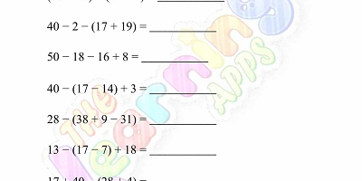 Order-of-Operations-Worksheets-Grade-3-Activity-5 Order-of-Operations-Worksheets-Grade-3-Activity-5