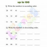 Ordering Numbers - Grade 3 - Activity 8