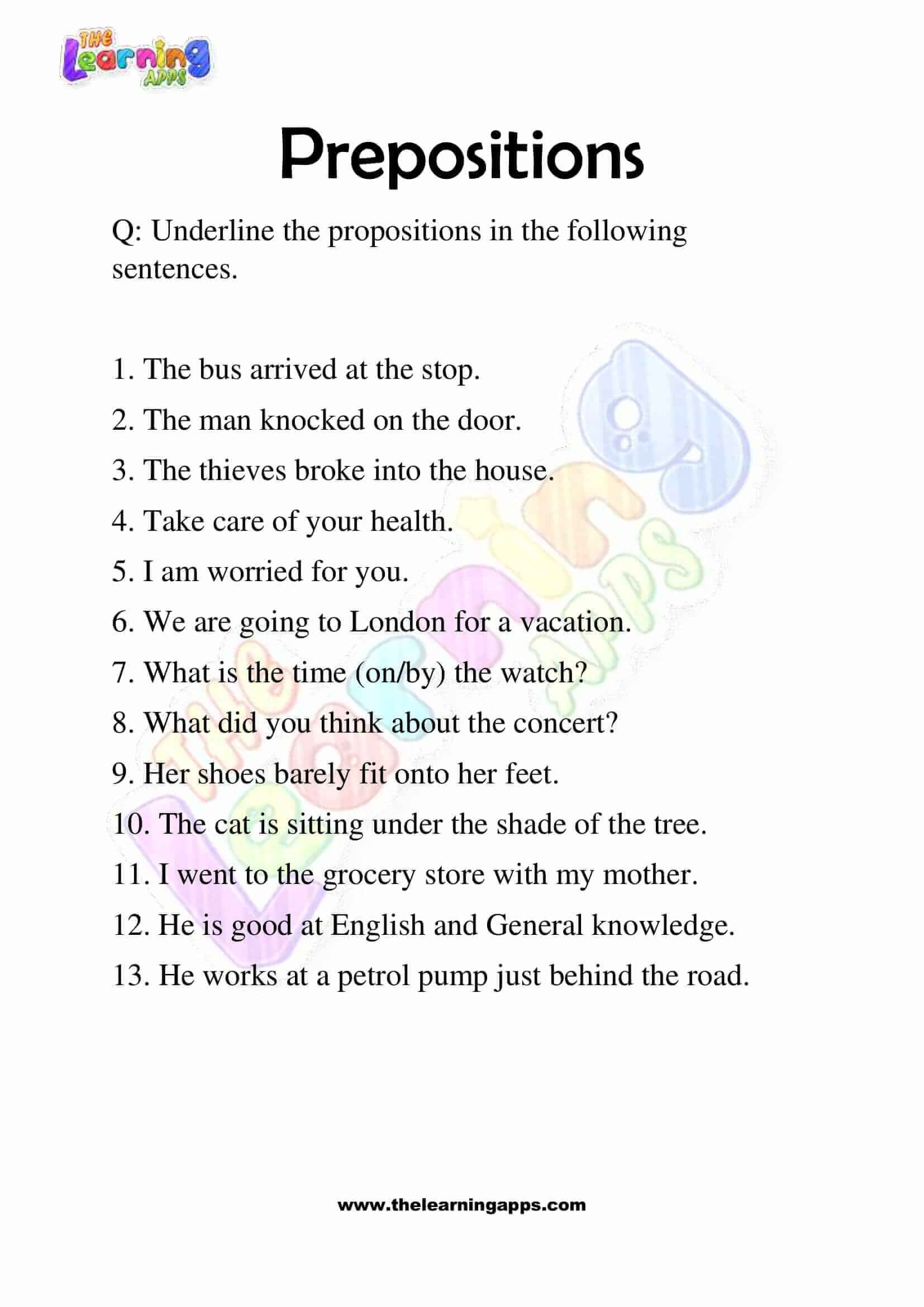 Prepositions-Worksheets-Grade-3-Activity-9