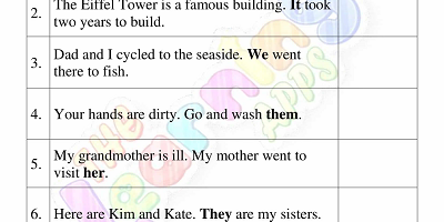 Pronoun-Worksheets-Grade-3-Activity-5 Pronoun-Worksheets-Grade-3-Activity-5