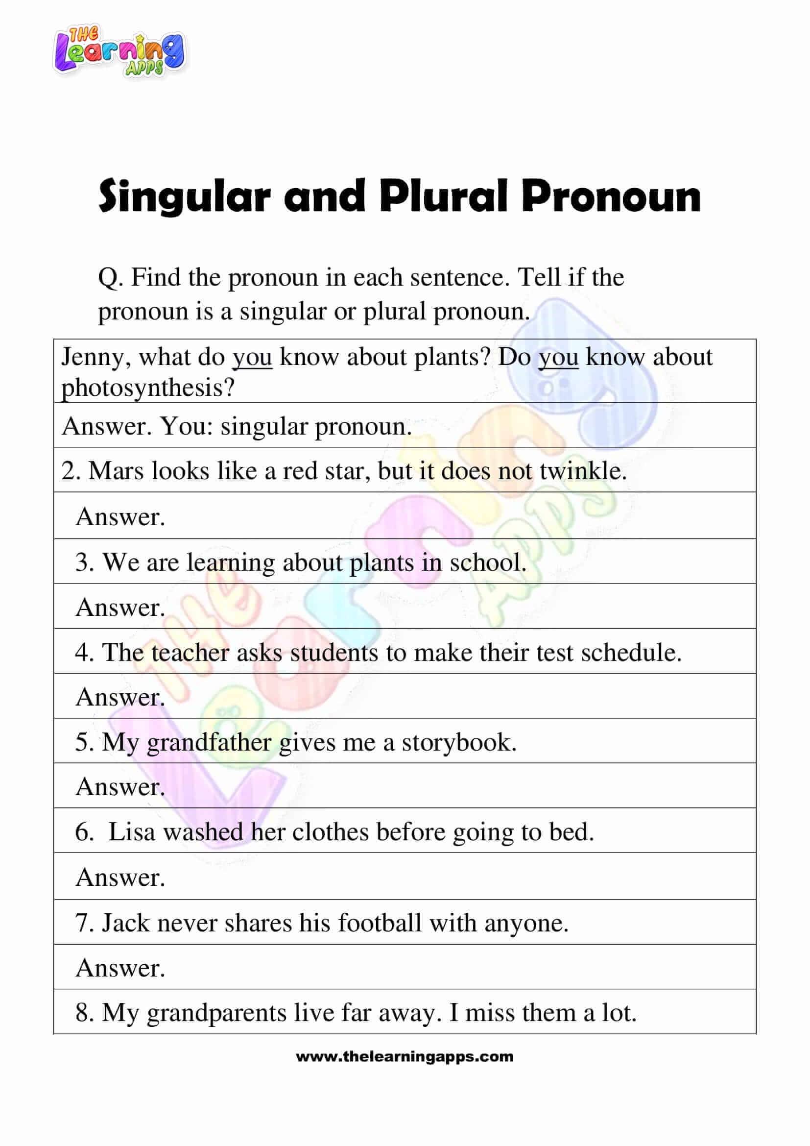 Singular-and-Plural-Pronoun-Worksheets-Grade-3-Activity-2