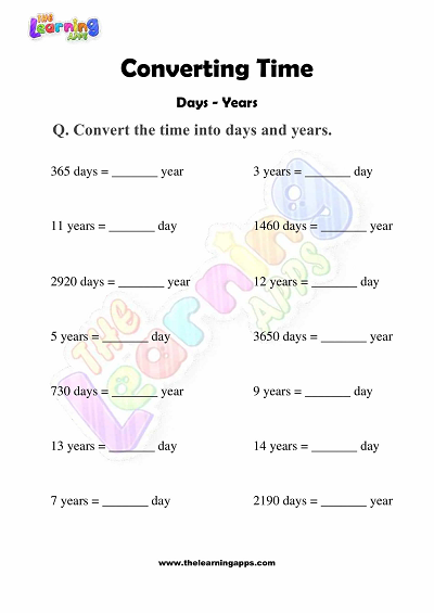 Converting-Time-Worksheets-Grade-3-Activity-9