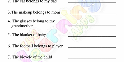Possessive-Noun-Worksheets-Grade-3-Activity-2 Possessive-Noun-Worksheets-Grade-3-Activity-2