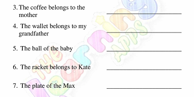 Possessive-Noun-Worksheets-Grade-3-Activity-3 Possessive-Noun-Worksheets-Grade-3-Activity-3