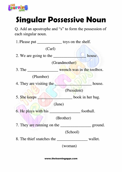 Possessive-Noun-Worksheets-Grade-3-Activity-4