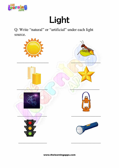 Light-Worksheets-Grade-3-Activity-7