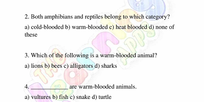 Warm-and-Cold-Blooded-Animals-Worksheets-Grade-3-Activity-4 Warm-and-Cold-Blooded-Animals-Worksheets-Grade-3-Activity-4