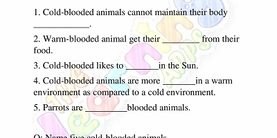 Warm-and-Cold-Blooded-Animals-Worksheets-Grade-3-Activity-9