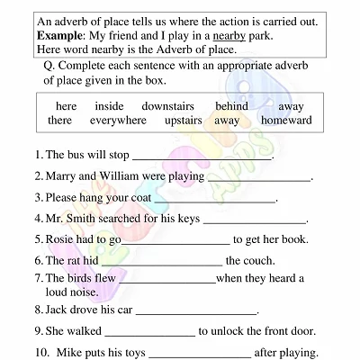 Adverb-of-Place-Worksheets-for-Grade-3-Activity-1 Adverb-of-Place-Worksheets-for-Grade-3-Activity-1