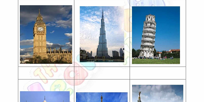 Landmarks-and-Monuments-Worksheets-for-Grade-3-Activity-1 Landmarks-and-Monuments-Worksheets-for-Grade-3-Activity-1