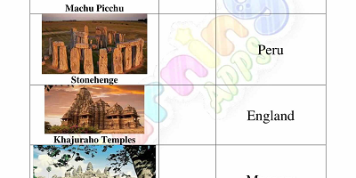 Landmarks-and-Monuments-Worksheets-for-Grade-3-Activity-4 Landmarks-and-Monuments-Worksheets-for-Grade-3-Activity-4