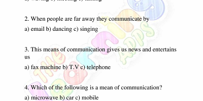 Means-of-Communication-Worksheets-for-Grade 3-Activity-10