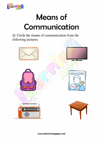 Means-of-Communication-Worksheets-for-Grade 3-Activity-5