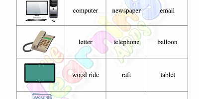 Means-of-Communication-Worksheets-for-Grade 3-Activity-7