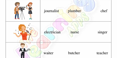 Professions-Worksheets-for-Grade 3-Activity-4 Professions-Worksheets-for-Grade 3-Activity-4