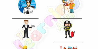 Professions-Worksheets-for-Grade 3-Activity-5 Professions-Worksheets-for-Grade 3-Activity-5