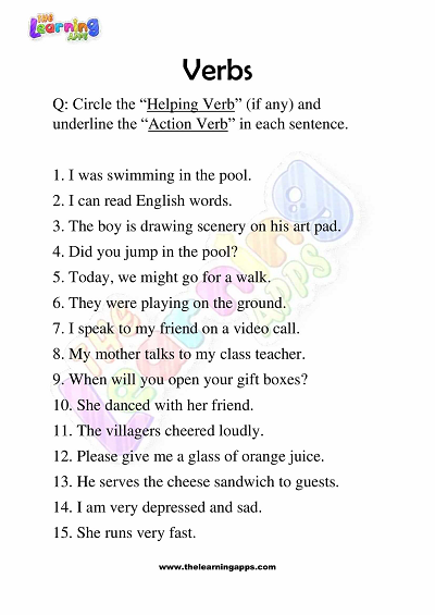 Verbs-Worksheets-for-Grade-3-Activity-5
