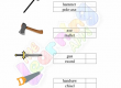 Weapons-and-Tools-Worksheets-for-Grade 3-Activity-10